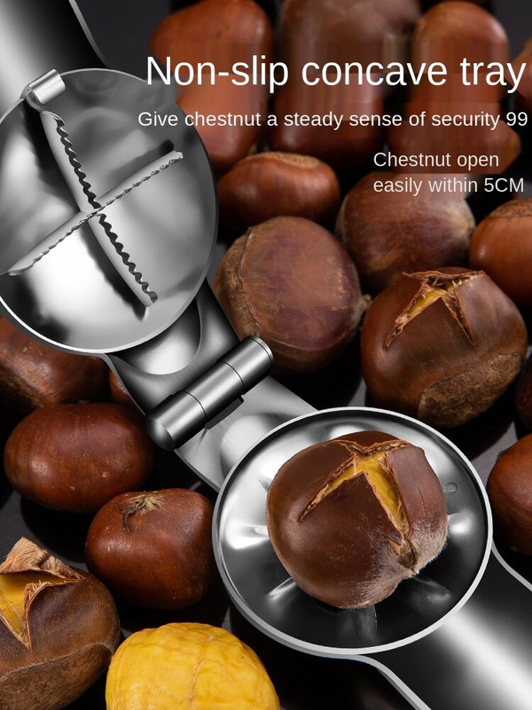 Čep za usta od kestena Artefakt ljuštenja kestena Križno otvaranje i rezanje Ljuštilo za ljuštenje kopča za ljuštenje Domaćinstvo Sirovi kesten