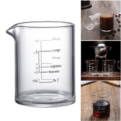 Cană de măsurare din sticlă Cană de lapte Cană de sticlă rezistentă la căldură Cană de măsurare Canătură de smântână Cană de ceai Cană de cafea Urcior Securizat la microunde