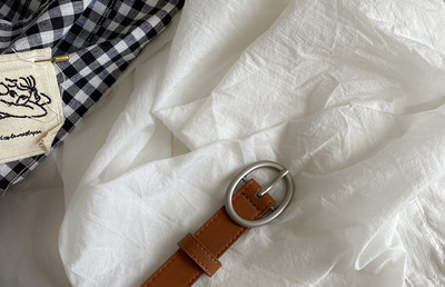 Ženski remen od eko kože u - dvije boje