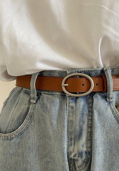 Ženski remen od eko kože u - dvije boje