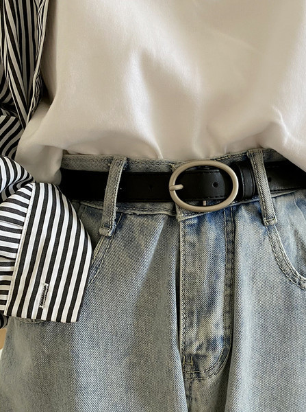 Ženski remen od eko kože u - dvije boje