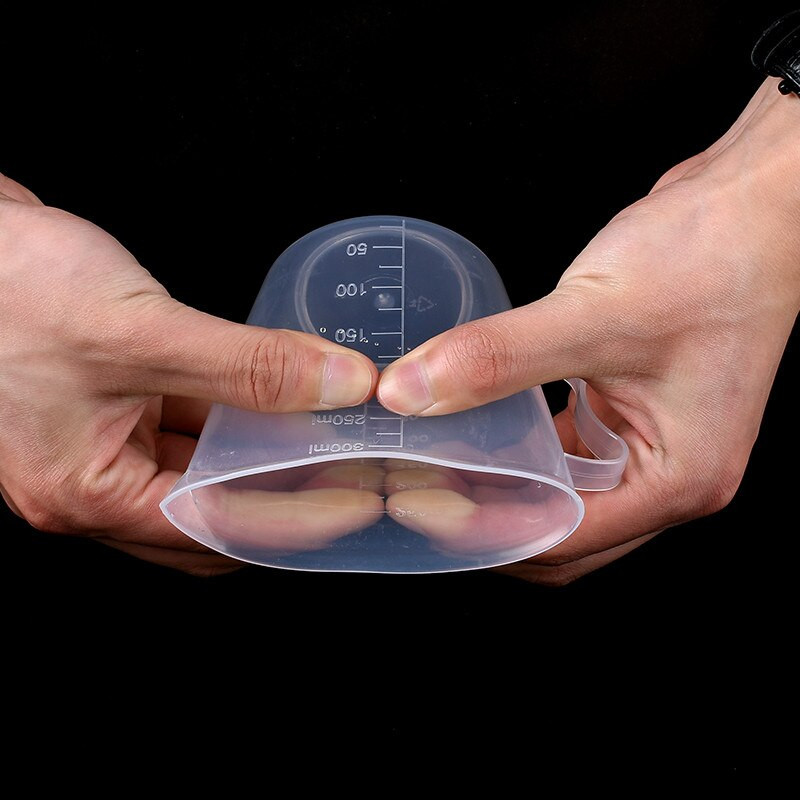 Nelomljiva plastična mjerna posuda Prozirni vrč za mlijeko s vagom Šalica za kavu Izdržljiva posuda za kućanstvo Kuhinjski alati za pečenje