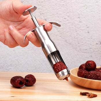 1 брой червен хинап Corer от неръждаема стомана Hawthorn Corer Fruit Corer Кухненски инструмент