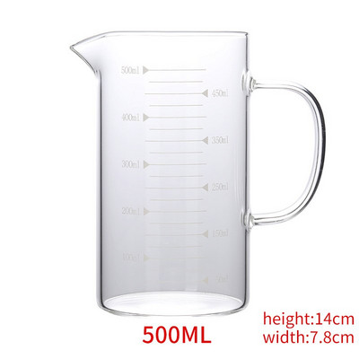 Kreativnost Bambusov čep Staklena staklenka s diplomom Robna kuća Šalica za vodu Poklon čaše s bocom za mjerenje Vrč za mjerenje