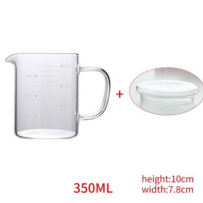 Kreativnost Bambusov čep Staklena staklenka s diplomom Robna kuća Šalica za vodu Poklon čaše s bocom za mjerenje Vrč za mjerenje