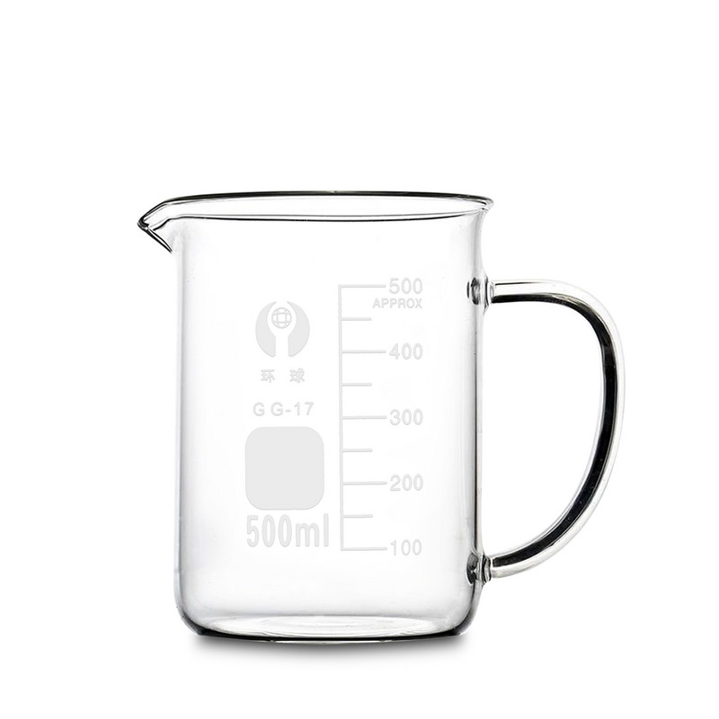 Vrste Staklena čaša otporna na toplinu Graduirana mjerna posuda Vrč Vaga Spremnik za kuhanje za pečenje Izljev za tekućinu Laboratorij