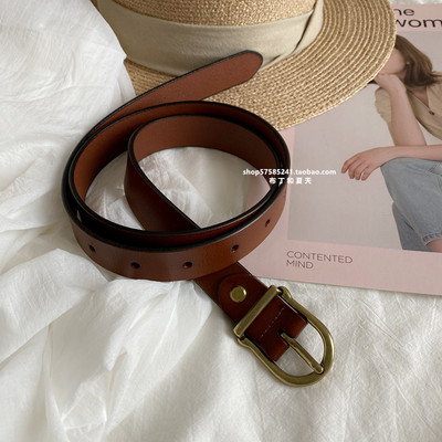 Casual ženski remen - od eko kože