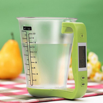 Ψηφιακή ηλεκτρονική ζυγαριά κούπας μέτρησης Ζυγαριά κανάτα Ηλεκτρονική ζυγαριά κουζίνας Εργαλεία ψησίματος Γάλα σε σκόνη