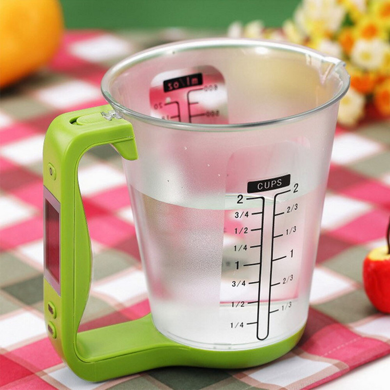 Digitalna elektronička mjerna vaga Vrč vaga Elektronska kuhinjska vaga Alati za pečenje Mlijeko u prahu