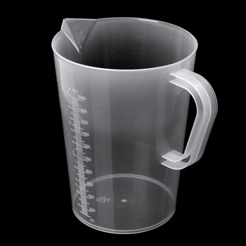 Хранителна пластмасова градуирана мерителна чаша Кана за вода Кана с/без капак за печене Бехерова чаша Кана за измерване на течности Контейнер за чаша