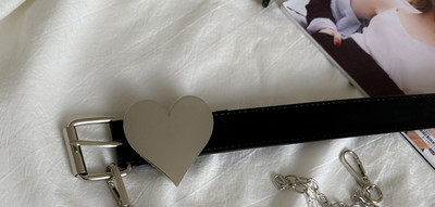 Novi model kožnog ženskog remena sa lancem