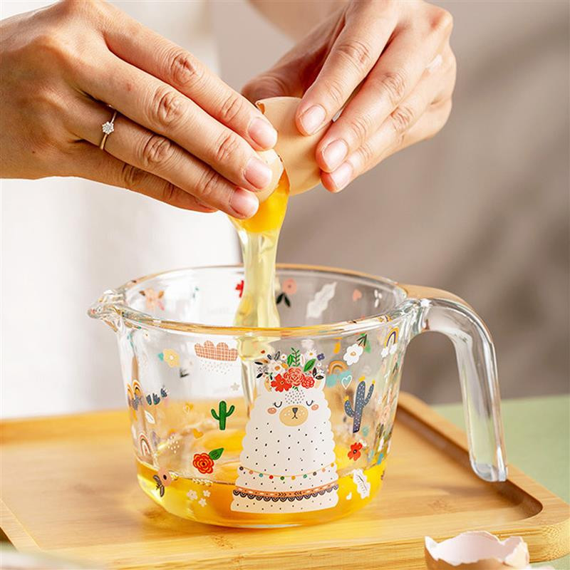 Šalica Staklo Mjerna šalica za mlijeko Prozirna čaša s stepenicama Prozirna s pečenjem Vrč za kavu Vaga Boce vrč Posuda za miješanje tekućine