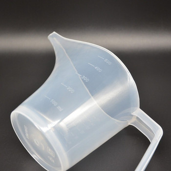 500ML/1000ML Πλαστικό κύπελλο κανάτας μέτρησης μύτης μύτης Εργαλείο αρτοποιίας κουζίνας