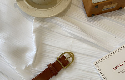 Novi model ženskog remena od eko kože sa kopčom