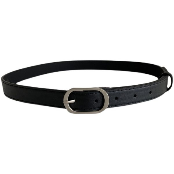 Ženski kožni remen sa - metalnim elementom