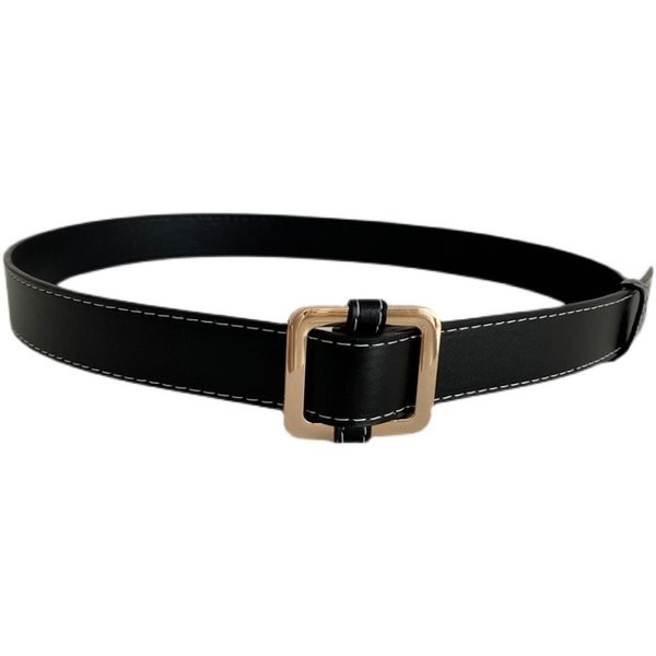 Ženski remen od umjetne kože s kopčom