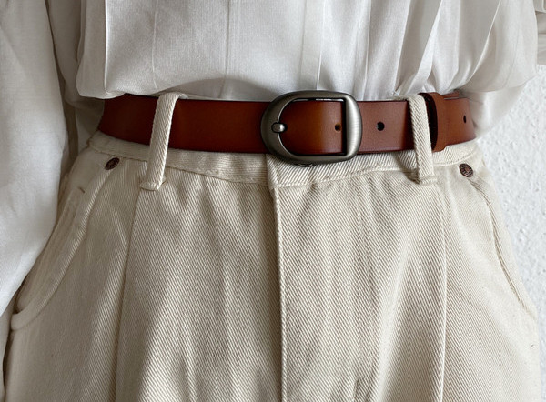 Muški remen od eko kože sa kopčom