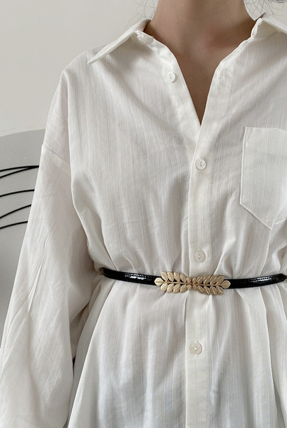 Ženski elegantni remen sa ukrasnim elementom