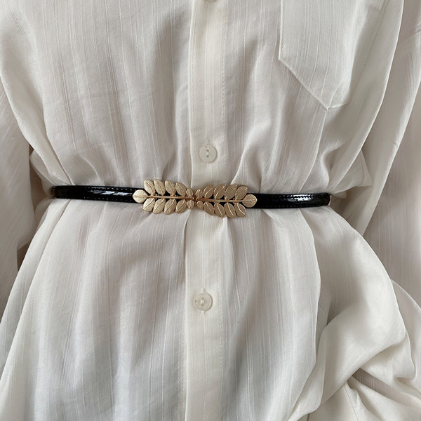 Ženski elegantni remen sa ukrasnim elementom