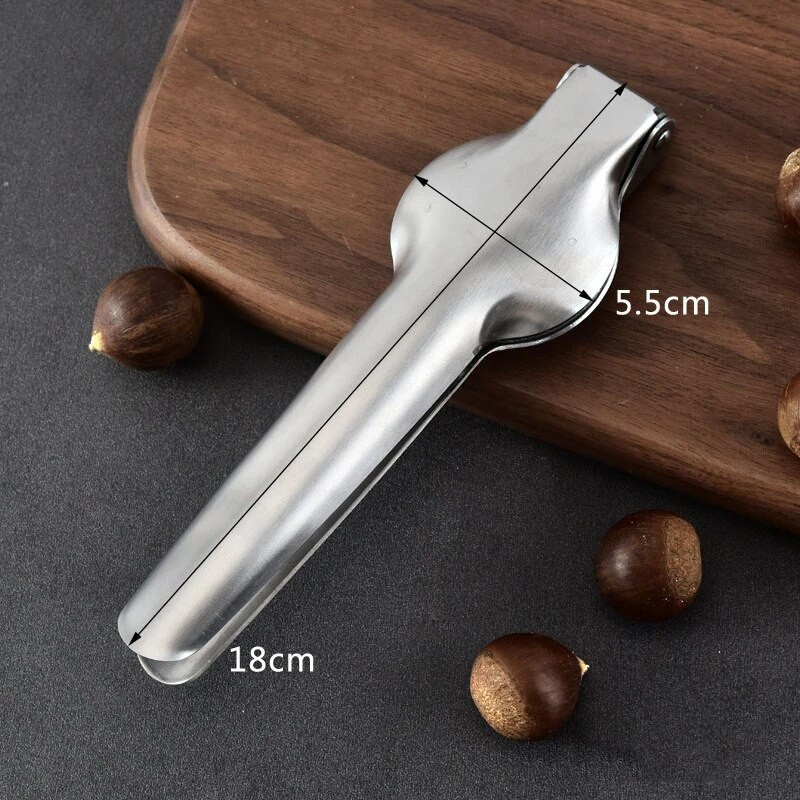 Otvarač za školjke od nehrđajućeg čelika Stezaljka za kesten Brzi rezač za kesten Otvarač za orahe Kliješta za orahe Kuhinjski pribor