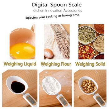 Μίνι Ηλεκτρονική Ψηφιακή Μεζούρα 500g 0,1g LCD Ψηφιακή Ζυγαριά Κουζίνας Food Flour Εργαλείο κουζίνας για Ζυγαριά καφέ γάλακτος