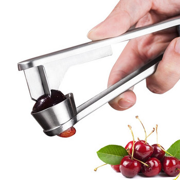 Πολυλειτουργικά ανοξείδωτα ατσάλι Cherry Pitters Φιλικά προς το περιβάλλον Αντικολλητικά θερμομόνωση Εργαλεία κουζίνας Gadgets