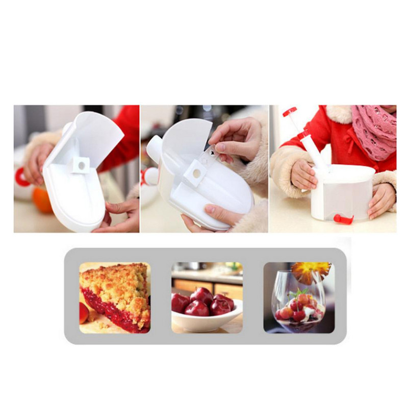 Alat za uklanjanje koštica od trešanja Višenamjenski alat za uklanjanje koštica od koštica od trešanja Stroj za uklanjanje koštica od voća Kuhinjski pribor Alat za trešnje, masline