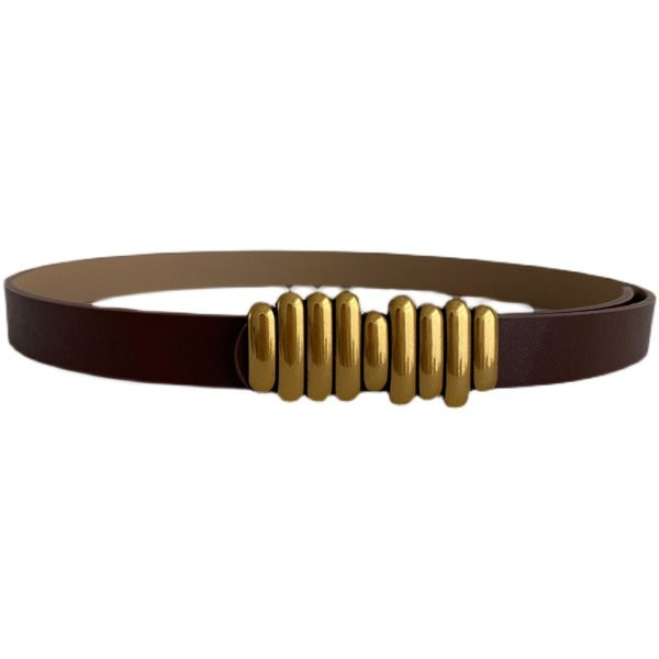 Novi model ženskog remena od umjetne kože - retro stil