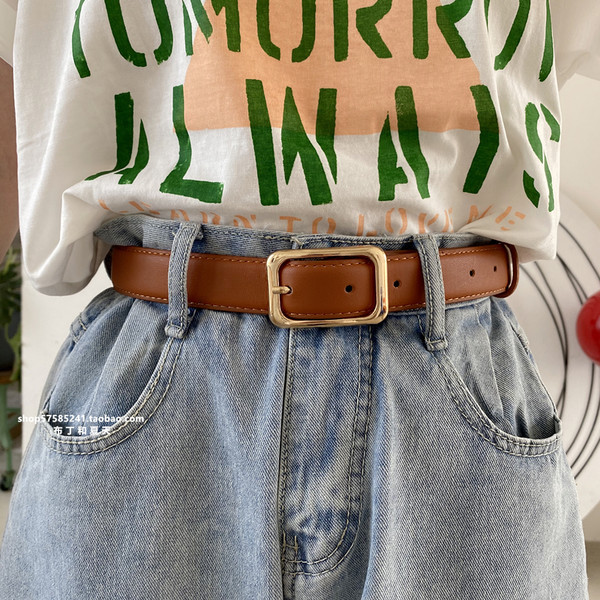 Casual ženski remen sa kopčom - tri boje