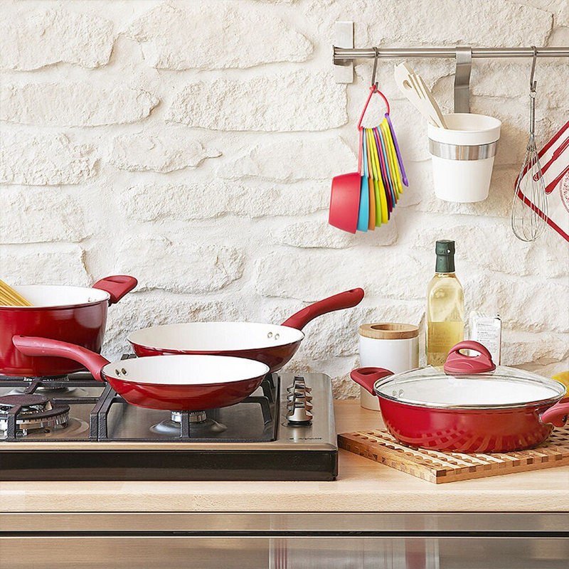 Set alata za mjerenje od 12 komada žlica/šalica PP žlica za kavu i šećer s vagom Pribor za pečenje kolača Plastična ručka Kuhinjski pribor