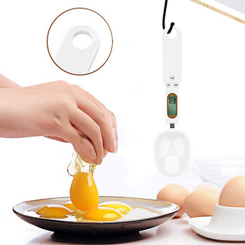 Ψηφιακή ζυγαριά κουζίνας LCD Ηλεκτρονική μαγειρική Κουτάλι μέτρησης βάρους φαγητού 500 g 0,1 g Ζυγαριά ζάχαρης καφέ για καφέ Εργαλείο κουζίνας