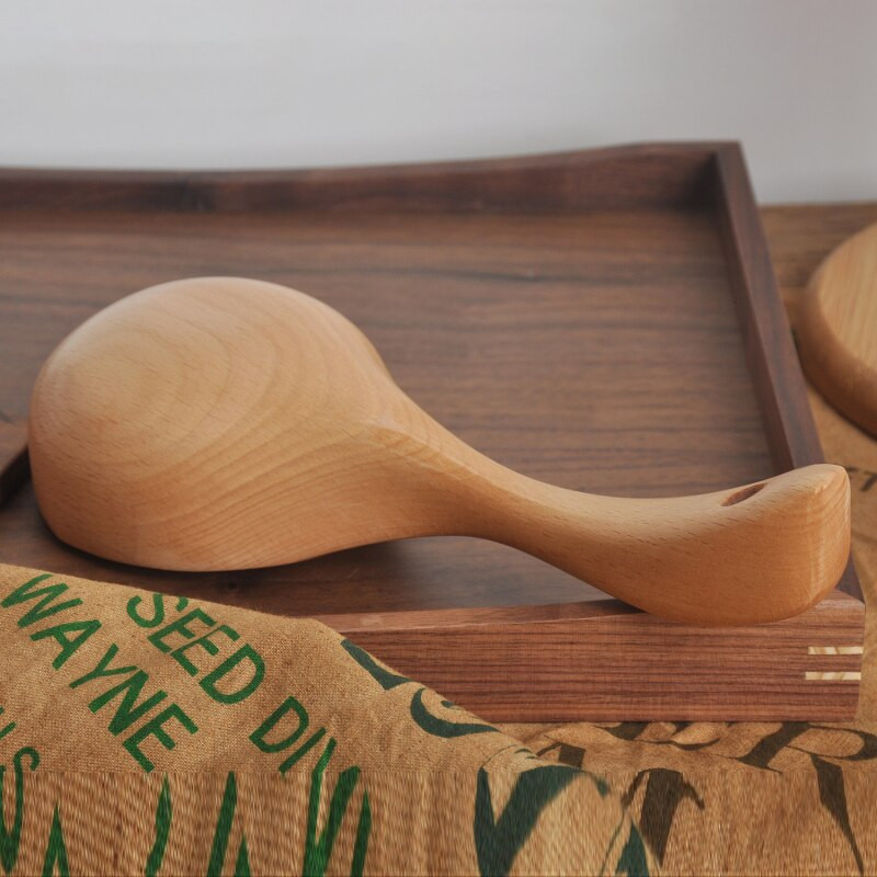Kreativni dom Crni orah Bukovo drvo Ručna žlica Žličica za mjerenje Žličica za mjerenje kave u prahu