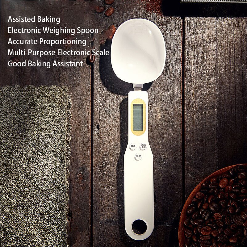 LCD digitalna kuhinjska vaga Elektronska žlica za kavu Žlica za mjerenje težine 500 g 0,1 g Kava Čaj Žlica za šećer Vaga Kuhinjski alat
