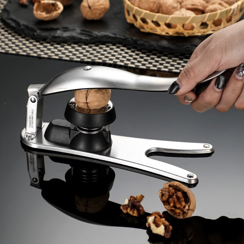 Nehrđajući čelik 2 u 1 Quick Chestnut Clip Kliješta za orahe Metalni drobilac oraha Otvarač za orahe Kuhinjski alati Rezač Naprave