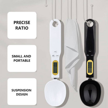 Ηλεκτρονική ζυγαριά κουζίνας 500g 0,1g LCD οθόνη Ψηφιακό κουτάλι ζύγισης Ψηφιακή ζυγαριά κουταλιού Mini Gadgets εργαλείων μέτρησης κουζίνας