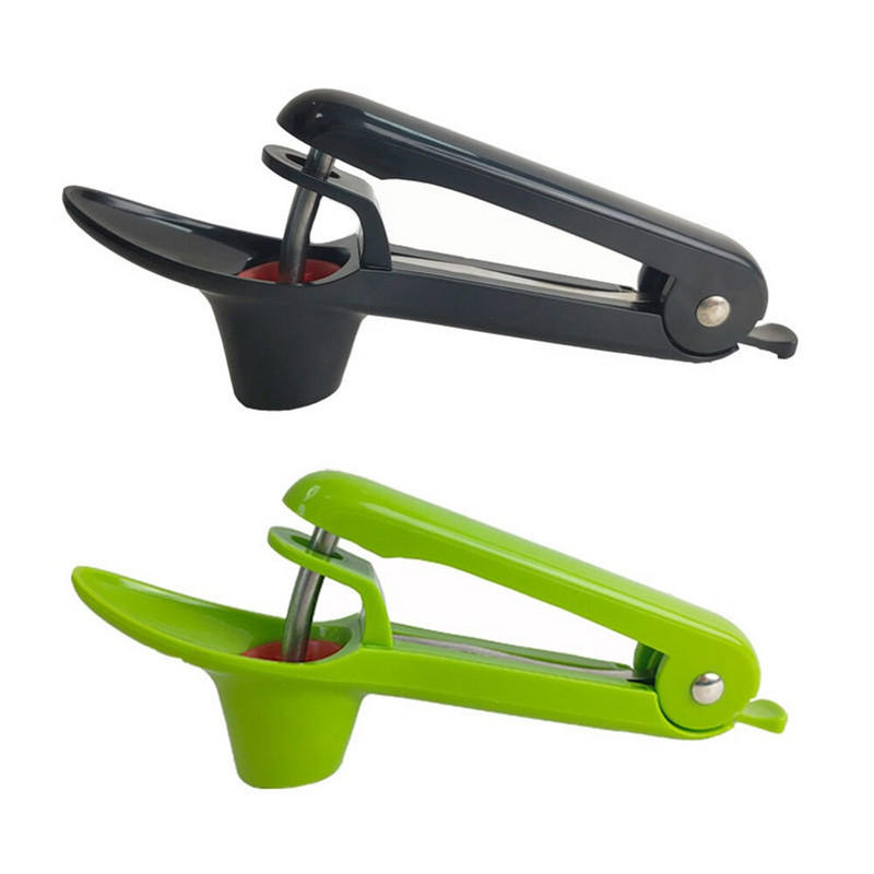 Novo vađenje jezgre za zelene trešnje od nehrđajućeg čelika. Crveni žižule. Rezači za jezgre za trešnje. Kuhinjski alat.