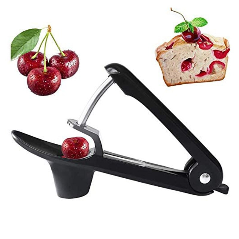 Novo vađenje jezgre za zelene trešnje od nehrđajućeg čelika. Crveni žižule. Rezači za jezgre za trešnje. Kuhinjski alat.