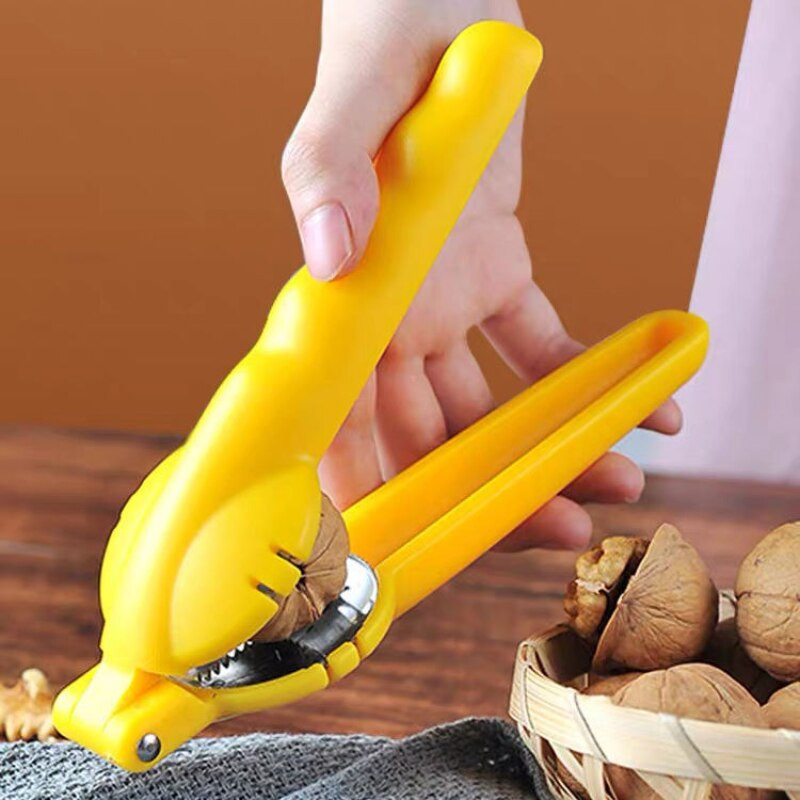 Mielas nerūdijantis plienas 2 viename greitas kaštonų gnybtas Graikinių riešutų replės Metalinis riešutų laužytojas, riešutų atidarytuvas Virtuvės įrankiai Pjovimo įtaisai B
