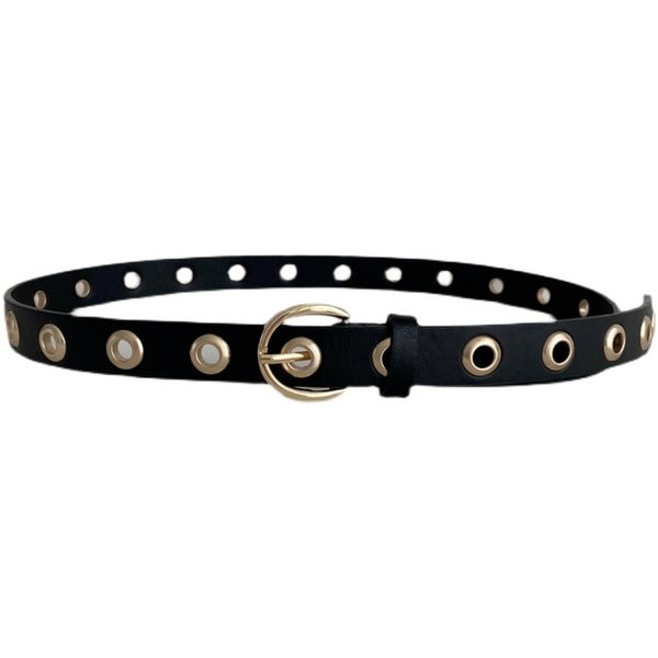 Ženski remen s metalnim zakovicama