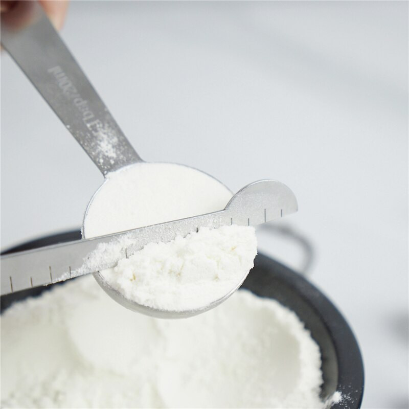 6 kompleta mjernih žlica od nehrđajućeg čelika za mjerenje suhih i tekućih sastojaka Pekarski alat Kuhinjski pribor Veleprodaja