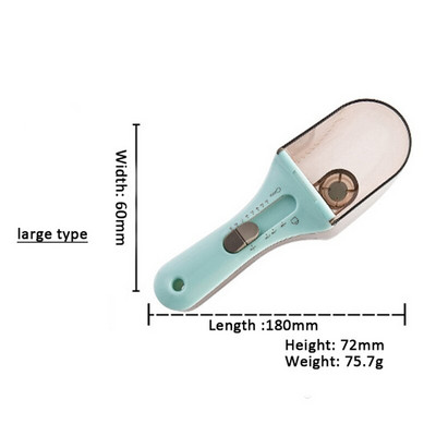 Alati za pečenje Žlica za mjerenje Kuhinjski alati Plastična vaga Žlica za mjerenje Podesivi set žlica za mjerenje