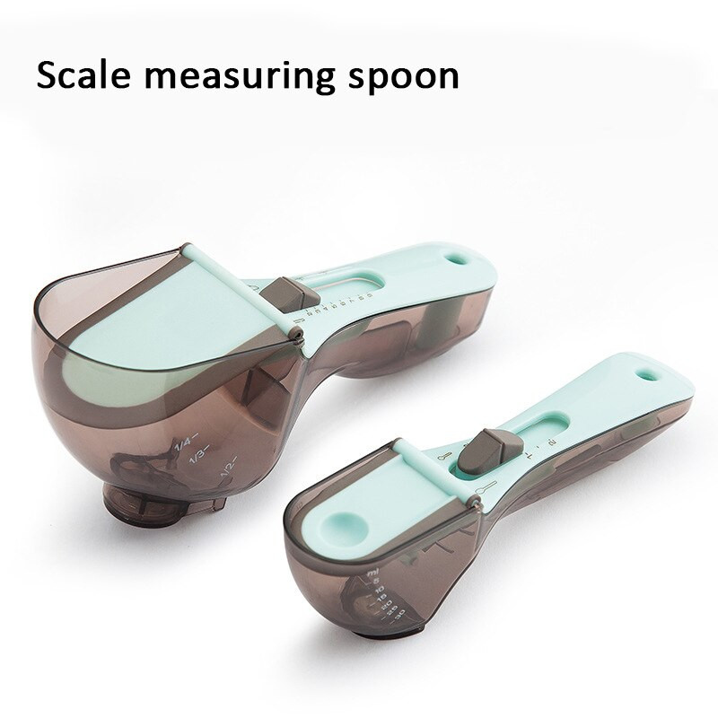 Alati za pečenje Žlica za mjerenje Kuhinjski alati Plastična vaga Žlica za mjerenje Podesivi set žlica za mjerenje