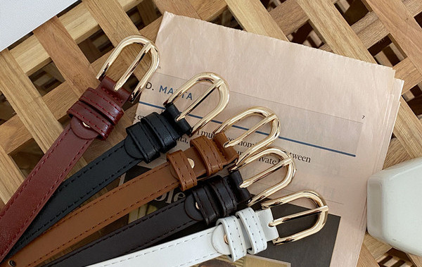 Novi model ženskog kožnog remena sa kopčom