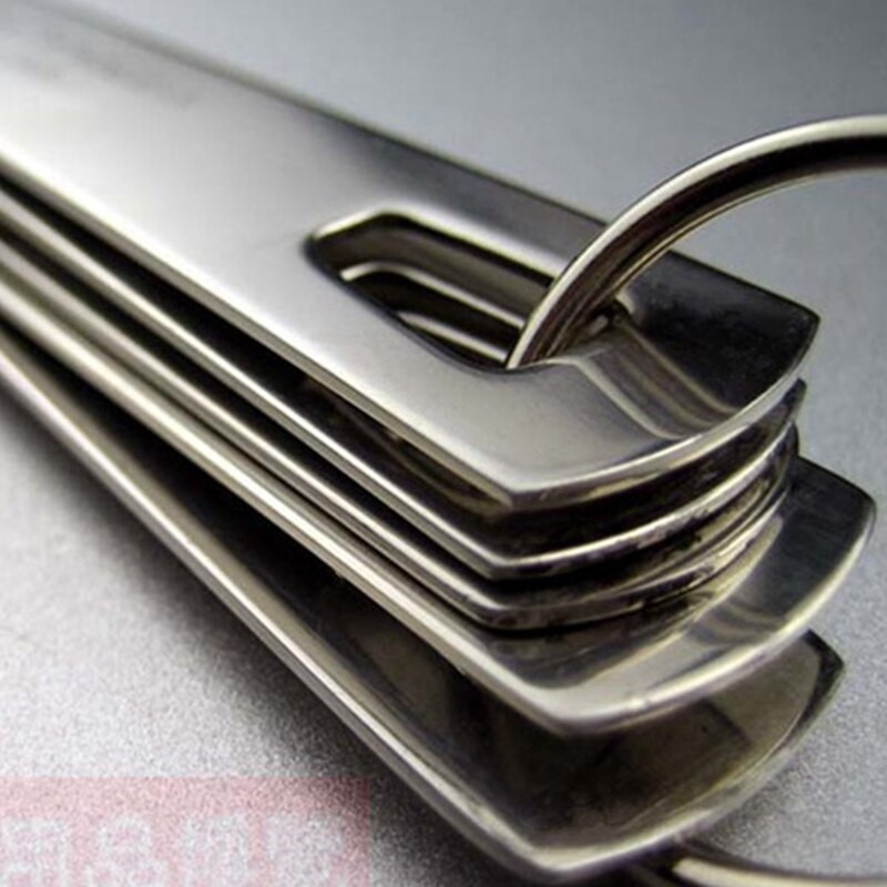 Mjerna žlica od nehrđajućeg čelika, 7 kom. visokokvalitetne, čvrste i izdržljive okrugle mjerne žlice za pečenje, odijelo za kuhanje