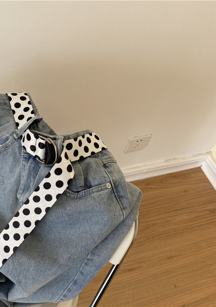 Sportski remen na točkice u dvije boje