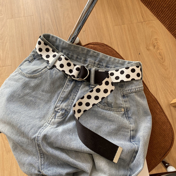 Sportski remen na točkice u dvije boje