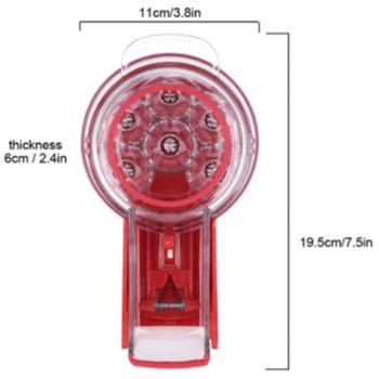 Creative 6 Hole Corer Cherry With Container Kitchen Salad Gadgets Εργαλεία Καινοτομία Super Cherry Pitter Stone Corer Remover Pit 6