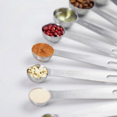 6/9/11kom set mjernih žlica od nehrđajućeg čelika TSP žlica za kućanstvo mlijeko u prahu kava tekućina kuhinjsko posuđe alat za pečenje