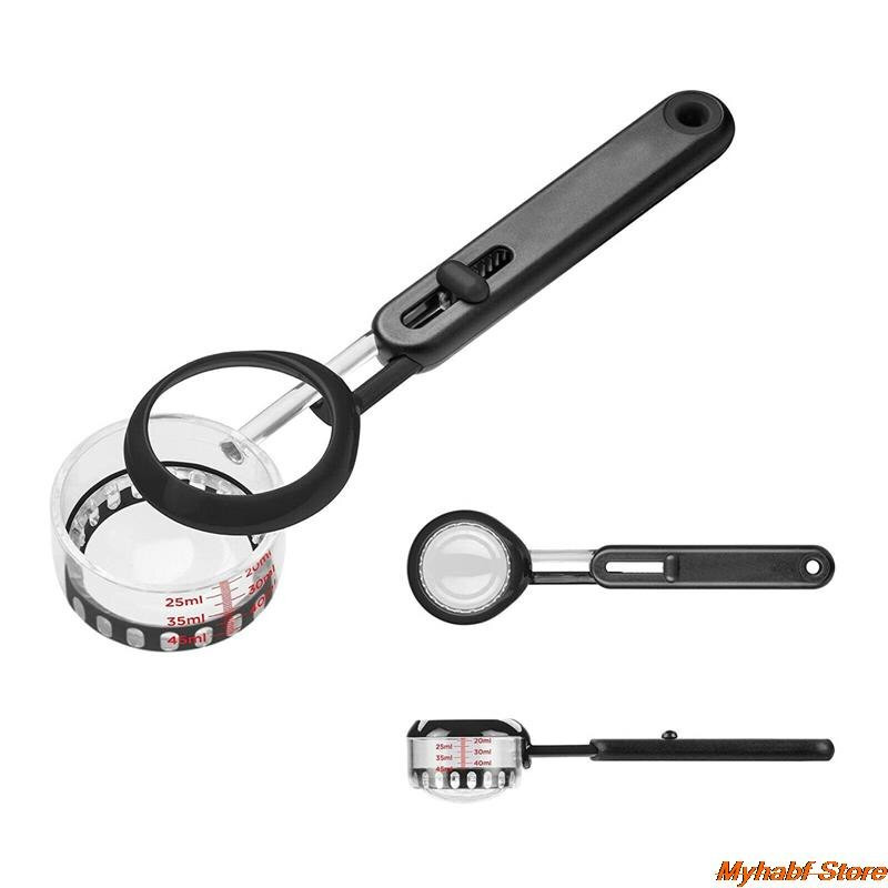 Mjerna žlica za kavu s dugom drškom Podesivi volumen Žlica Mjerna žlica Mjerna žlica Poluga za kavu u prahu