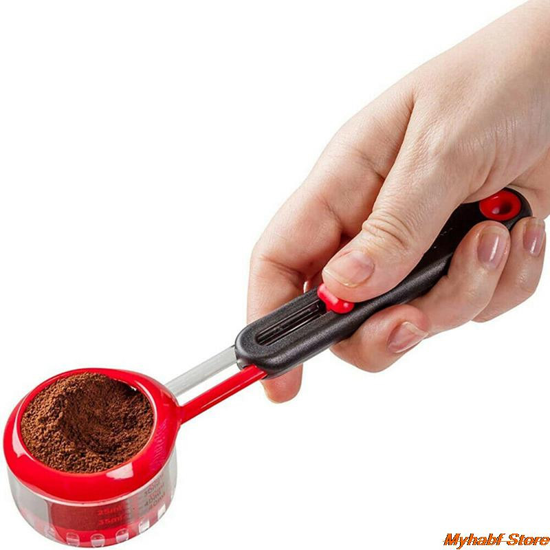 Mjerna žlica za kavu s dugom drškom Podesivi volumen Žlica Mjerna žlica Mjerna žlica Poluga za kavu u prahu